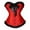 #1 Red, variant on Shapewear Tummy Control, Women'S Overbust Sweetheart Lace Up Plastic Bones Corset Bustier Top Black Corset Vintage Satin Underbust Corset Party Cosplay (#2 Gold, XL)