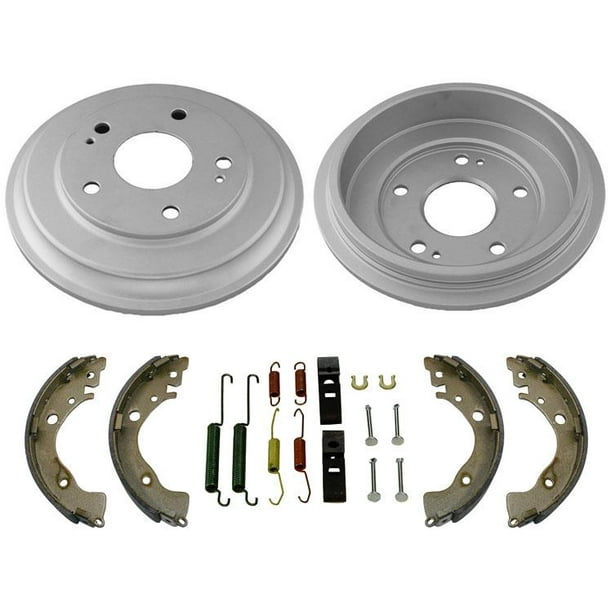 Rear Drums Brake Shoes & Hardware Spring Kit for Honda Civic 20062015