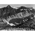 thumbnail image 2 of Adams, Ansel 32x25 White Modern Wood Framed Museum Art Print Titled - Peak above Woody Lake, Kings River Canyon,  proposed as a national park, California, 1936, 2 of 4