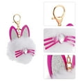 thumbnail image 2 of EeaseCA 2Pcs Cat Ear Key Chain Key Ring Pendant Car Bag Ornament Creative Keychain, 2 of 7