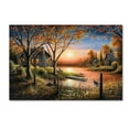 thumbnail image 2 of Trademark Fine Art Chuck Black An Autumn Sunset Canvas Wall Art - 30x47, 2 of 4