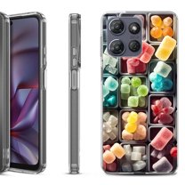 Shockproof Protective Phone Case for Motorola Moto G Play 2026, by OneToughShield - Candy Box