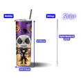 thumbnail image 3 of Termo Tumbler 20oz SVART El Mundo Extraño Jack Halloween Tipo Inflado Md2, 3 of 5