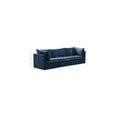 thumbnail image 3 of Meridian Furniture Jacob Navy Velvet Modular Sofa, 3 of 10