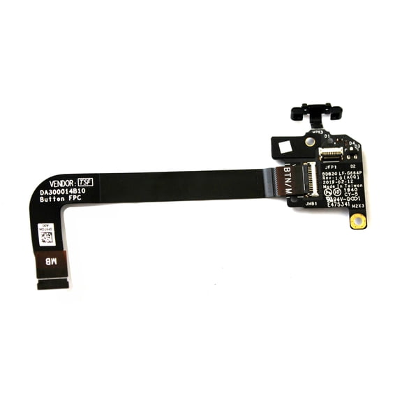 GC8PG Dell Latitude 7200 Genuine Power Button Board with Cable F9TGW