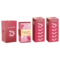 Exploding Heart Surprise Box for Valentine's Day - DIY Gift Box with Pop-Up Card, Fun & Romantic Kit for Anniversary or Proposal