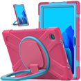 thumbnail image 3 of Funda colorida para Samsung Tab A7 de 10,4 pulgadas T500 con soporte de anillo ajustable grande y protección contra golpes., 3 of 5