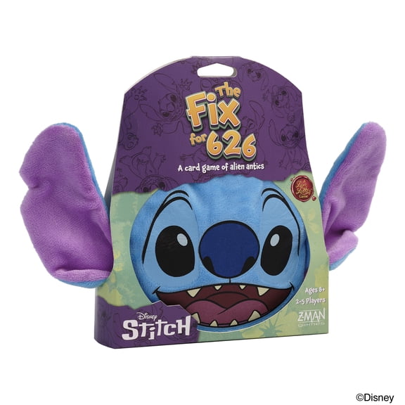 Disney Stitch - The Fix for 626 Family Card Game for Ages 8 , from Asmodee