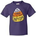 thumbnail image 3 of Inktastic Halloween No Such Thing as Too Much Candy Corn Youth T-Shirt, 3 of 5