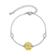 thumbnail image 1 of Pulseras De Girasol Plata 925 Joyeria Regalo Para Mujeres Malubero Plateado, 1 of 5