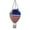 B, variant on LSLJS Christmas Solar Lights Outdoor - 9.4 inch Metal Hot Air Balloon Design with Flashing Flame LED Light Solar Powered Waterproof Hanging Lanterns Christmas Decorations for Garden Patio Courtyard