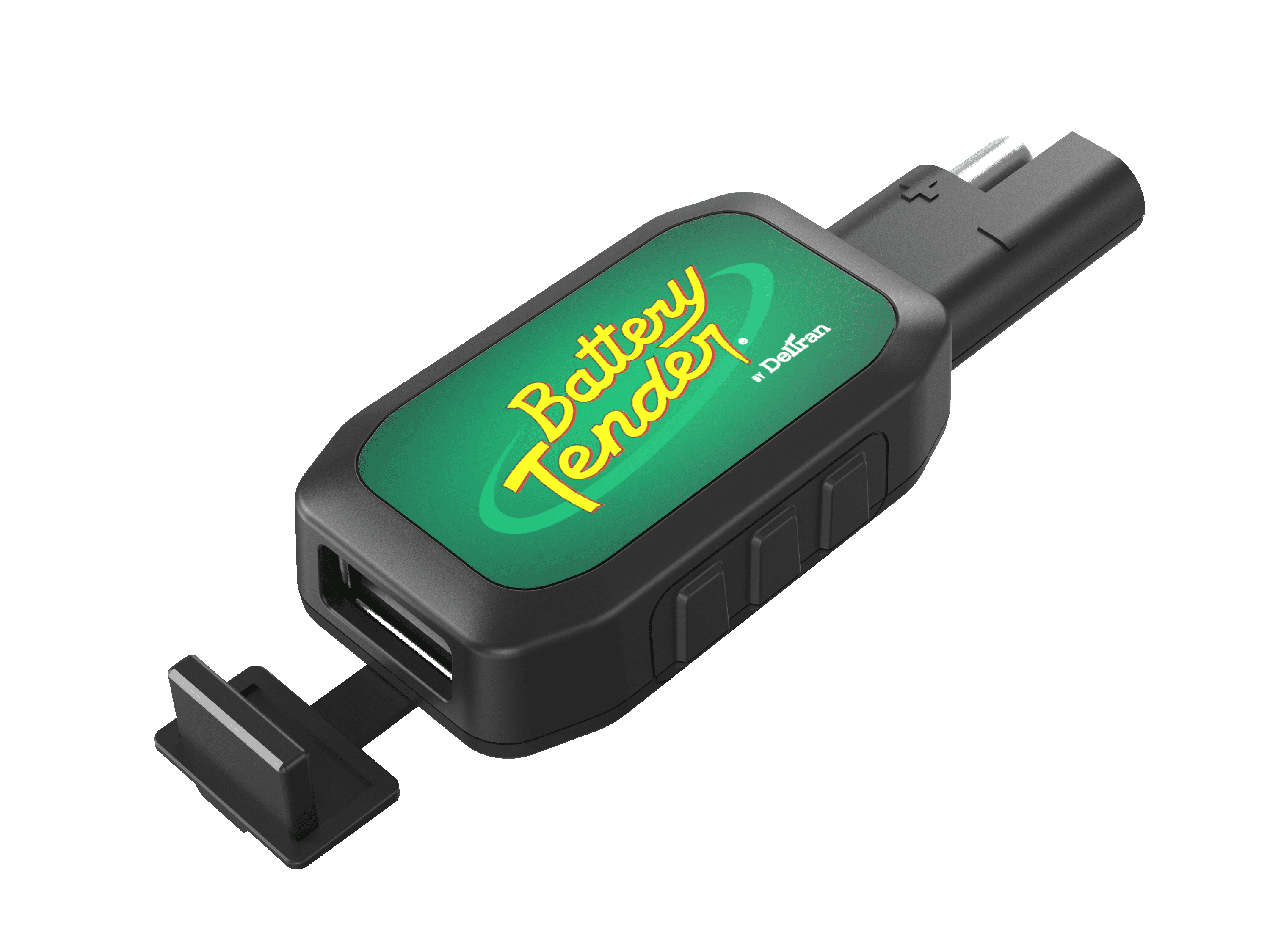 Battery Tender Ring Terminal Accessory Cable & USB Charger Adapter for On-the-Go Charging