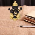 thumbnail image 2 of 1pc Hindu Elephant God Statue Decorative Art Sculpture Buddhist Theme Piece, 2 of 8