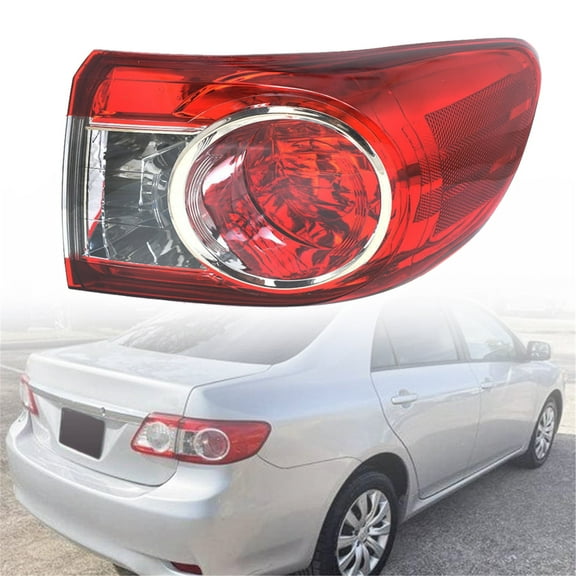 SEBLAFF Passenger Right Side Rear Tail Brake Light Lamp LED Tail Light Lamp Assembly Replacement for 2011 2012 2013 Toyota Corolla
