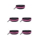 thumbnail image 3 of Estuche de almacenamiento de gafas de sol Advancent EVA organizador impermeable a prueba de golpes Rosa roja 5piezas, 3 of 6