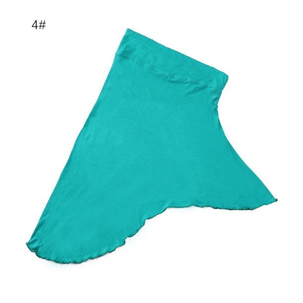 Gorro de algodón mercerizado de color sólido, suave y transpirable, práctico gorro para cubrir la cabeza