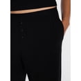 thumbnail image 4 of Joyspun Women’s Cotton Blend Sleep Lounge Pants, Sizes S-3X, 4 of 5