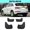 2015-2018, variant on For Audi Q3 8U 2011 2012 2013 2014 2015 2016 2017 2018 Fender Mudflaps Splash Guards Mudguards Mud Flaps car Accessories