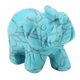 thumbnail image 1 of Figura De Elefante Tallado En Piedra, Decoración De Piedra Artesanal De 1.5 Pulgadas 1.6 Onzas De Peso, Mini Escultura De Elefante Para La Pantalla Del Escritorio De La Oficina En, 1 of 8