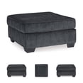 thumbnail image 6 of Signature Design by Ashley Contemporary Altari Oversized Accent Ottoman Chenille Slate, 6 of 8