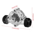 thumbnail image 4 of G1 4 Thread Port,  Meter Indicator for Female to PC Water Cooling 8 ImpellersBlack, 4 of 8