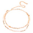 thumbnail image 1 of AB Color Crystal Rhinestone Flor Cintura Cadena Body Link Joyería Vestido Decoración Diseño 3 Sunnimix Cinturón de cadena de cintura, 1 of 7