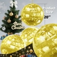 thumbnail image 3 of Yedigre 20" Disco Ball – Transform Any Space with 360° Sparkling Lights & Reflections, Gold, 3 of 9