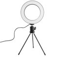 thumbnail image 2 of 2pcs Led Fill Light Beauty Led Ring Filling Lamp Live Broadcast Fill Lamp Creative Led Beauty Lamp Selfie Light with Rack 16cm, 2 of 8