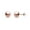 pink, variant on Sterling Silver 10 mm Ball Gold Plated Stud Earring