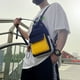 thumbnail image 4 of Bolso de pecho de color Bolso de pecho de doble hombro, 4 of 5
