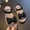 Black, variant on YYUIJK Toddler Girl Sandals - Bowknot Girl Dress Shoes Open Toe Little Kid Summer Flats Black 10 Toddler