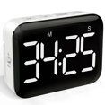 thumbnail image 2 of LED Digital Kitchen Timer Large Display Magnetic Electronic Count Up Countdown Timer Home Cooking Baking Classroom Study Timer, 2 of 5