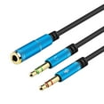 thumbnail image 3 of 3,5 Mm Mâle à Femelle Micro Audio Câble Adaptateur Répartiteur pour Ordinateur, 3 of 7