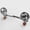 Chrome, variant on Krator Black Motorcycle Driving Passing Spotlight Light Bar & Turn Signals Cruiser