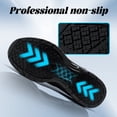 thumbnail image 5 of Larnmern Men's Shoes Arch Support Safety Boots Booties, Ankle-High, Round Toe, Black, 11 US Men, 5 of 7