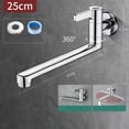 thumbnail image 3 of Balai Rotatif pour Évier Piscine Acier Inoxydable Robinet d'Eau Froide Prolongé, 3 of 5