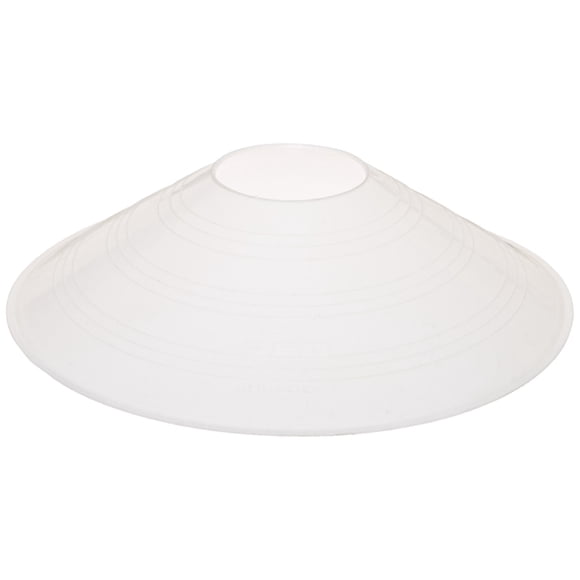 Marcador cónico tipo disco 360 Athletics de plástico blanco de 18 cm