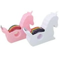 thumbnail image 1 of 2 Pcs Support de Ruban Dessin Animé Distributeur de Ruban en Forme de Licorne Coupe-Ruban Adorable Distributeur de Ruban de Bureau, 1 of 9