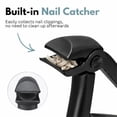 thumbnail image 4 of Nail Clipper, Extended Long Handle Angled Toenail Clippers, Curved Head Heavy Duty Nail Cutter with Wide Jaw Opening & Anti-Slip Grip, Ergonomic Design for Seniors & Thick Nails(Silver), 4 of 7