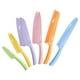 thumbnail image 2 of Juego de cuchillos de cocina Hecef de 6 piezas acero inoxidable con revestimiento colorido, 2 of 10