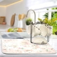 thumbnail image 5 of Coolnut Wild Flowers Dish Drying Mat for Kitchen, 18 x 24 Inch Microfiber Absorbent Dish Drying Pad, Machine Washable Kitchen Counter Protect Mats, 5 of 7