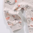 thumbnail image 6 of Baby Boy Girl Bubble Romper for 6-9 Months Preemie Baby Long Sleeved Bodysuits Newborn Clothes Boys And Girls Underwear Pajamas Rompers And Home Clothes, 6 of 7