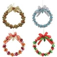 thumbnail image 3 of Christmas Wrought Christmas Wreaths Christmas Lighted Christmas Wreath Battery Powe Fall Front Door Peonies Wreath for Front Door Primitive Wreaths for Front Door with Initial, 3 of 3