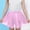 Pink, variant on ITSAME Girls Mini Skirt, Lightweight Stretchy Waist Mesh Breathable Fashion Dance Practice Skirt Black Size 12-13