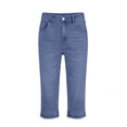 thumbnail image 6 of Women's Trendy Mid Rise Distressed Stretchy Denim Jeans Relaxed Fit Summer, 6 of 8