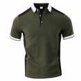 thumbnail image 5 of BUIGTTKLOP Shirts for Mens Casual Short Sleeve Button down Shirts Classic Golf Collared Shirts, 5 of 6