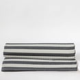 thumbnail image 1 of Black And White Striped Outdoor Rug, 1 of 1