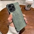 thumbnail image 4 of Funda personalizada de piel de cordero con letras para iPhone, funda a prueba de golpes para iPhone 13, 12, 11 Pro Max, 13 14 Pro Max, 11, 4 of 4