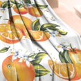thumbnail image 3 of Orange Fruits Food Flannel Blankets Plush & Cozy Bed Blanket for Winter Autumn,40x50 Inch Beautiful Bed Throw Blanket Christmas Easter, 3 of 5