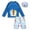 Blue, variant on Ymyiu Toddler Boys Swim Set Baby-Boys Toddler Long Sleeved Swim Bathing Suit Set Size 6-7 Years (Blue,6-7 Years)